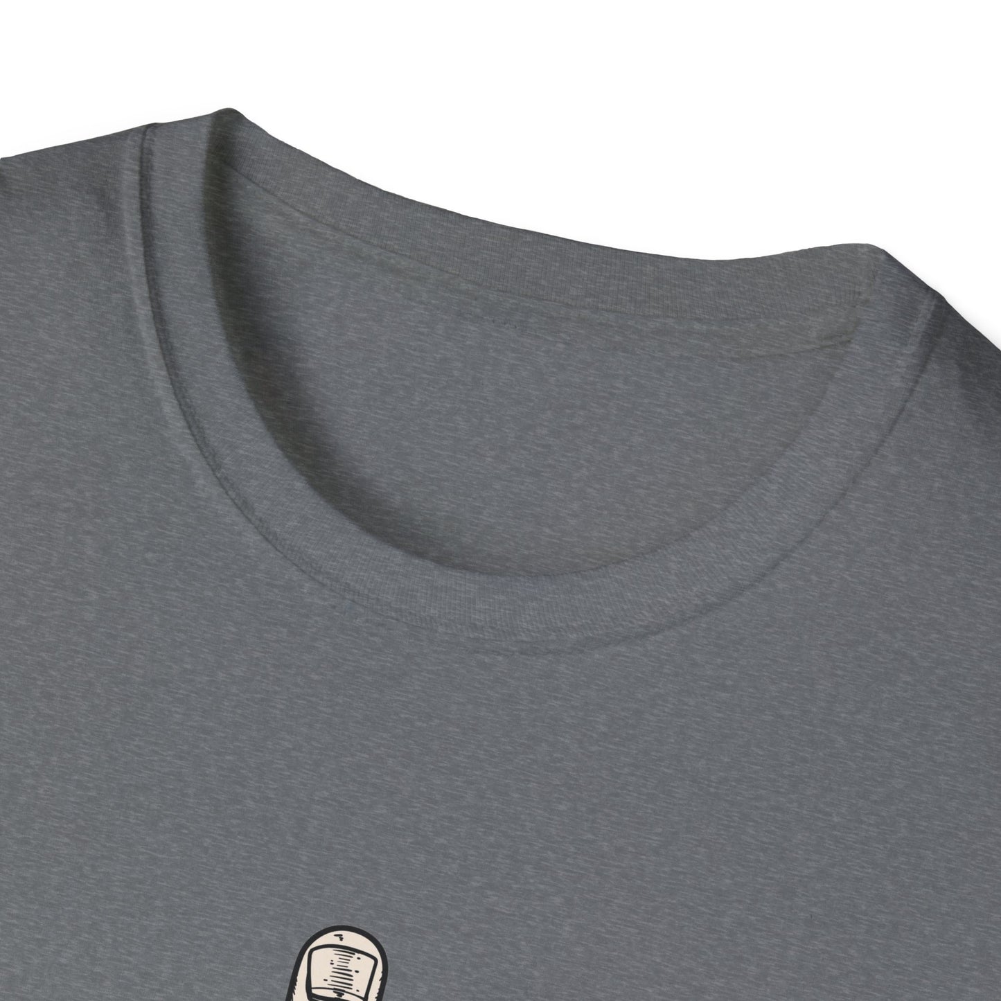 No Kings Protest Shirt – Resist Fascism Anti-Authoritarian Tee – Graphite Heather