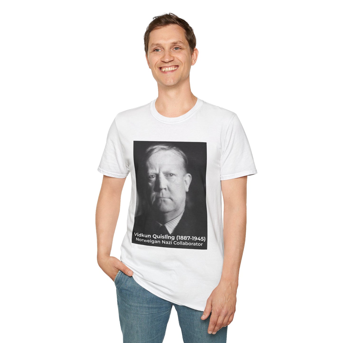 Vidkun Quisling – Collaborator Warning T-Shirt