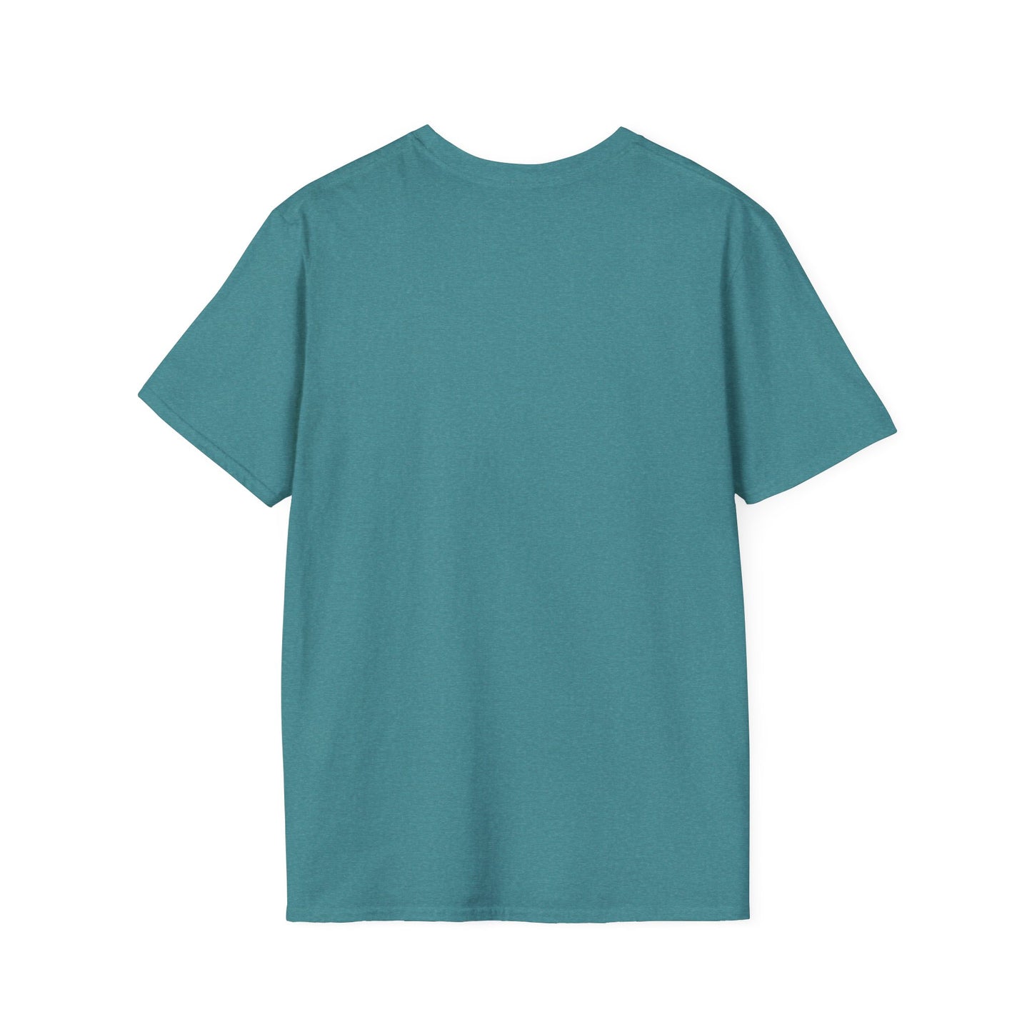 The Tyrant’s Pretext T-Shirt HEATHER GALAPAGOS BLUE– Aesop Quote Front