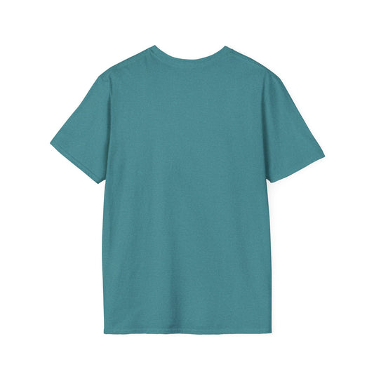 The Tyrant’s Pretext T-Shirt HEATHER GALAPAGOS BLUE– Aesop Quote Front