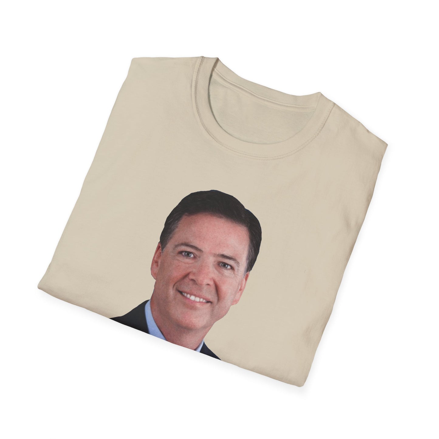 James Comey RESIST — Abuse of Power Protest T-Shirt – Sand