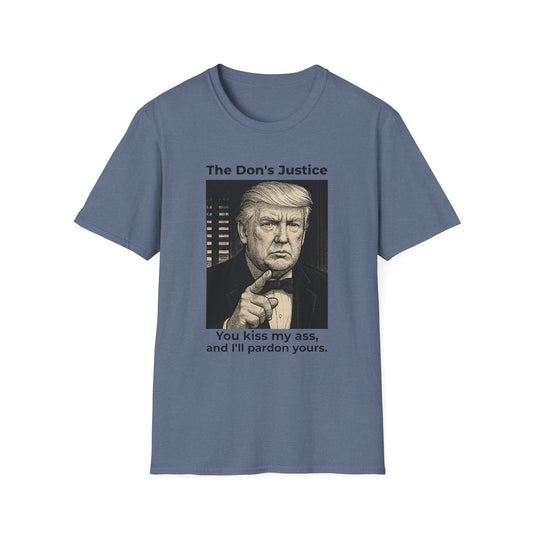 Trump Justice Satire Shirt – Loyalty and Corruption Political Tee