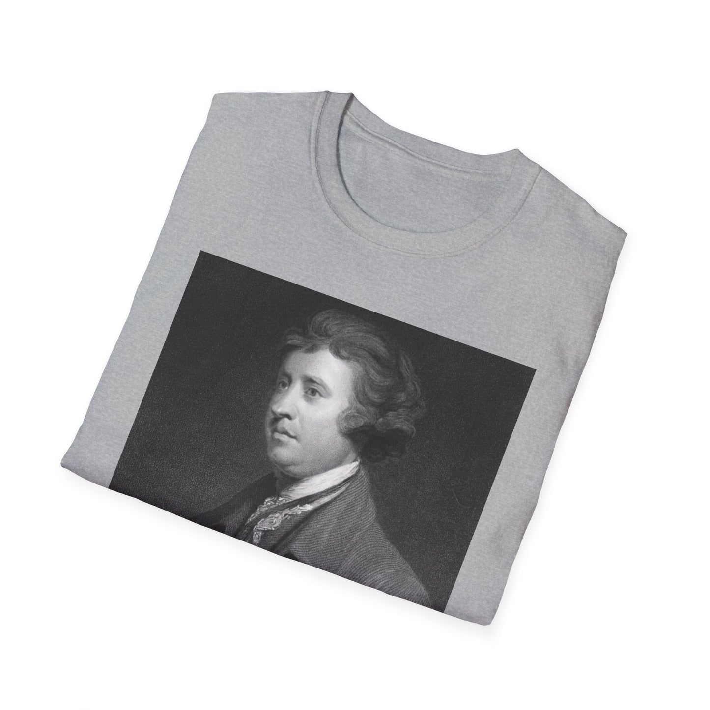 Edmund Burke Quote Tee – The Triumph of Evil Is When Good Men Do Nothing – Sport Grey