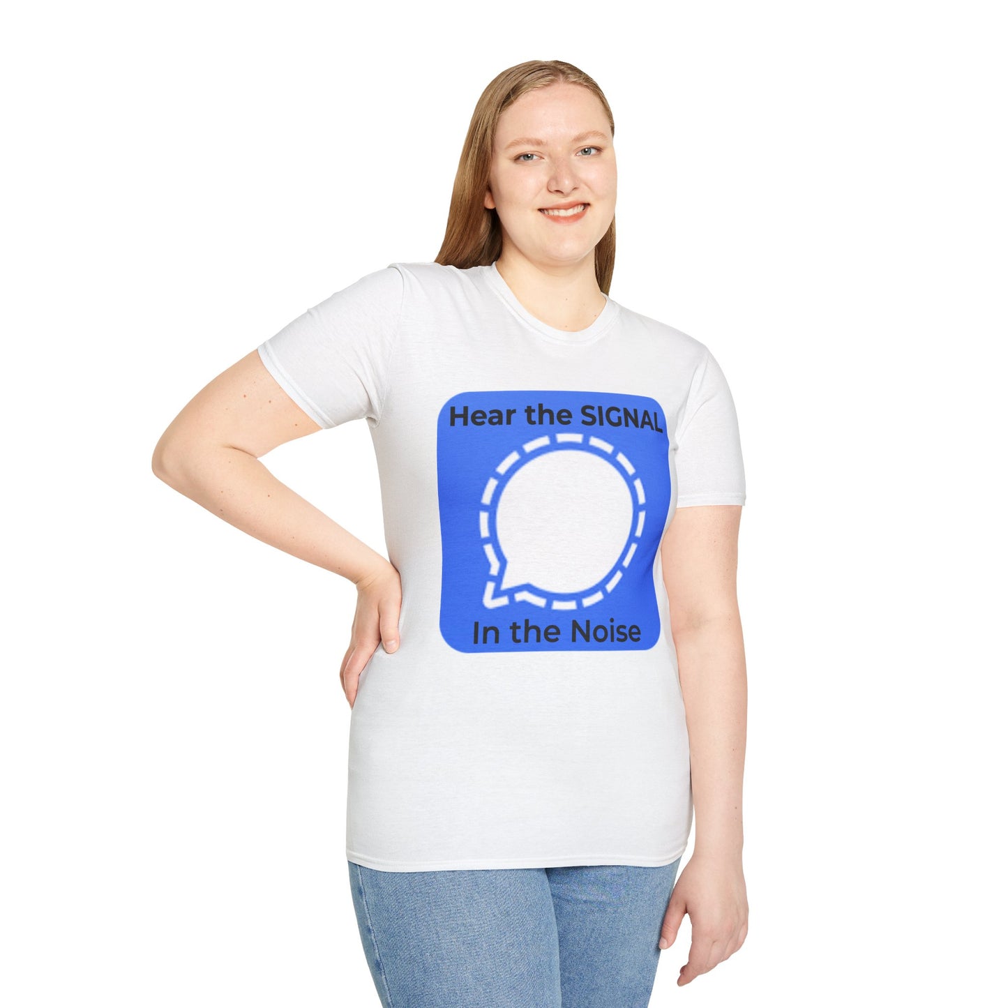 Signal Gate – When Truth Breaks Through the Noise Tee