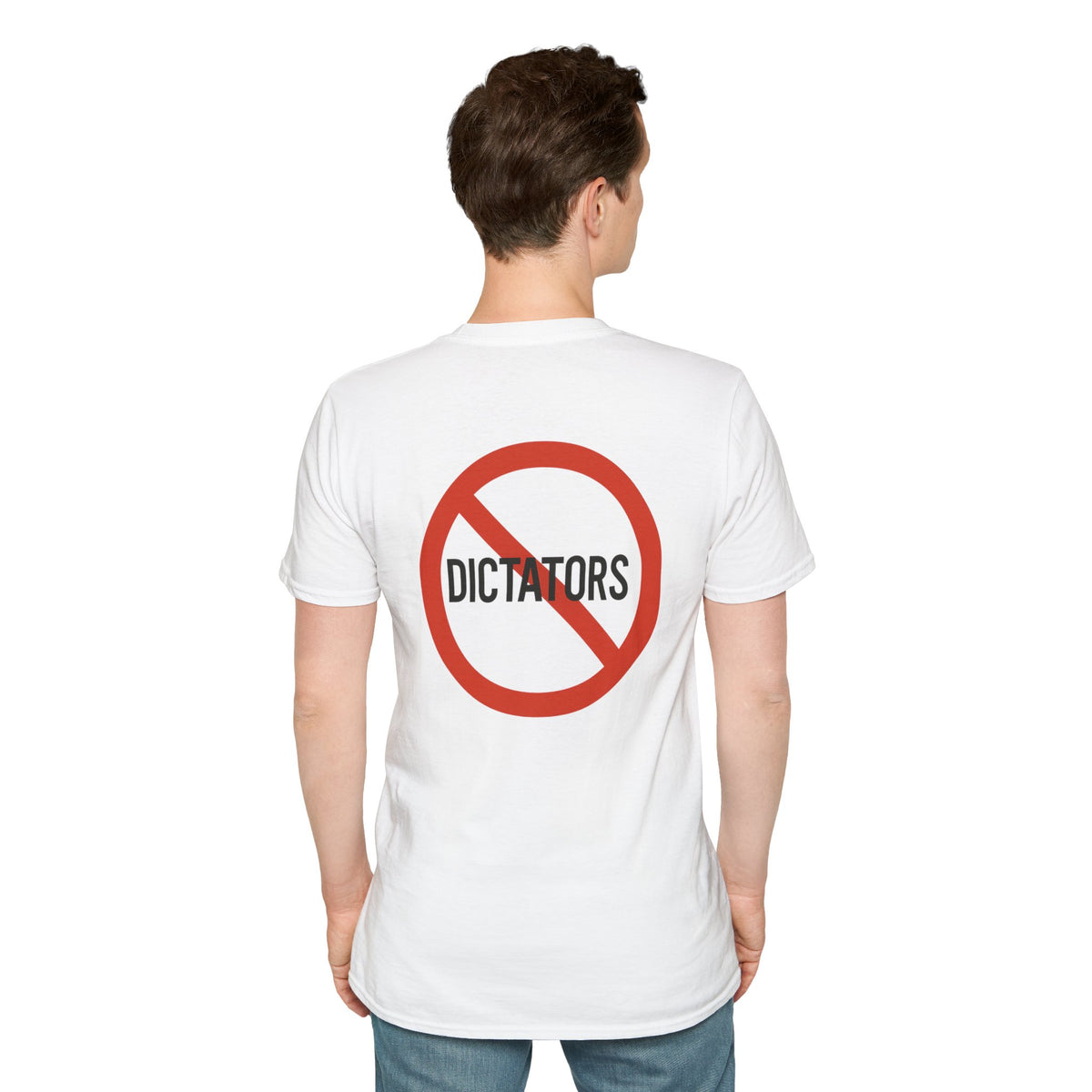 Ben Franklin Quote Shirt – A Republic If You Can Keep It – No Dictators – Two Sided