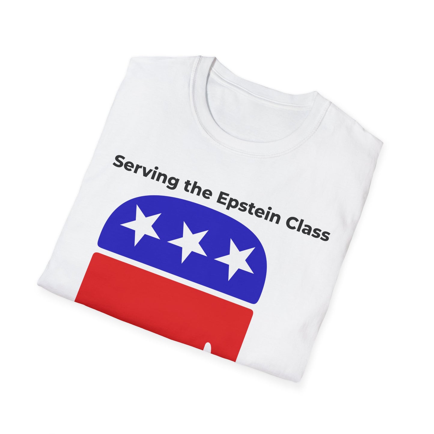 Political Accountability Statement T-Shirt – Serving the Elite Class