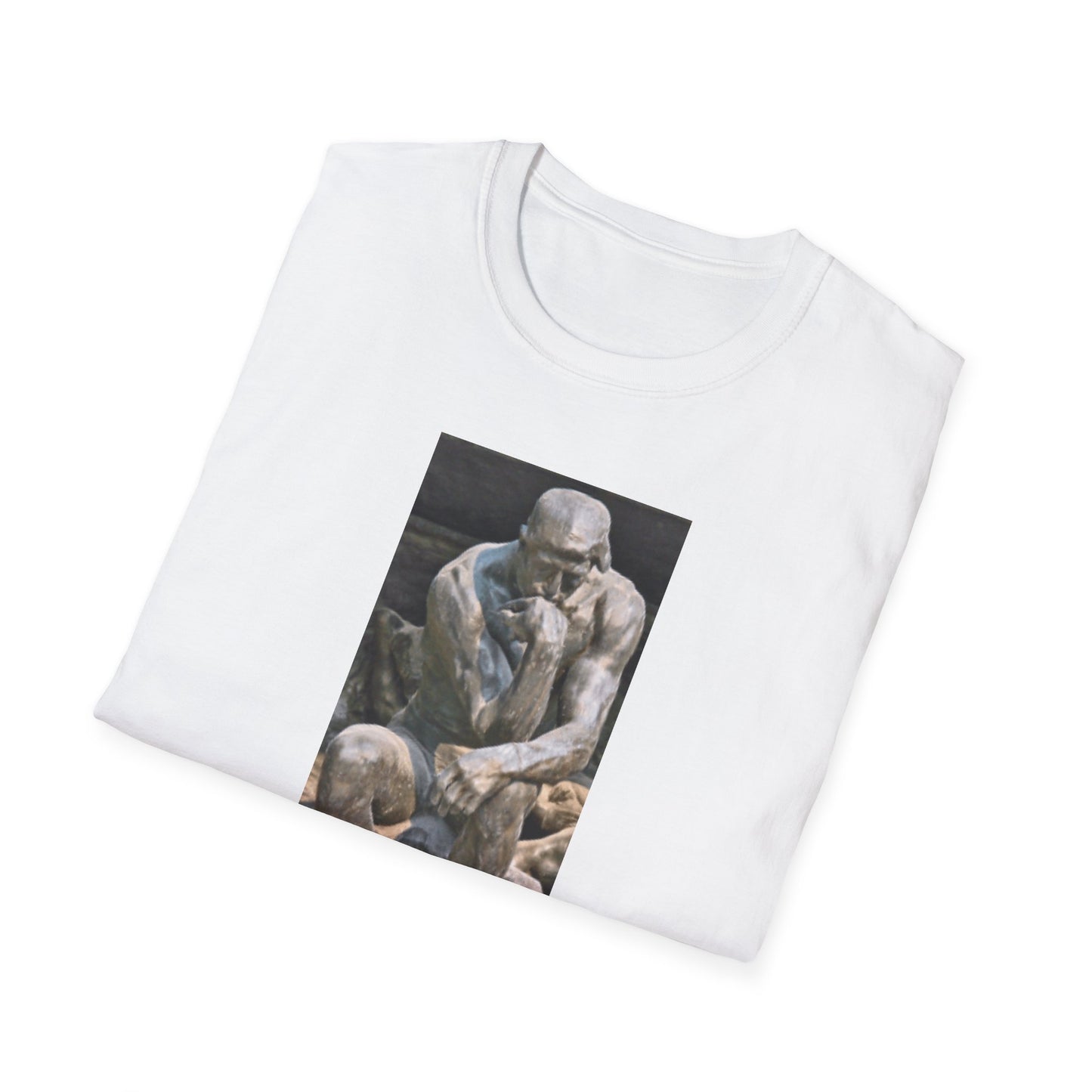 Thinker Statement T-Shirt I– Free Speech Is Free Thought