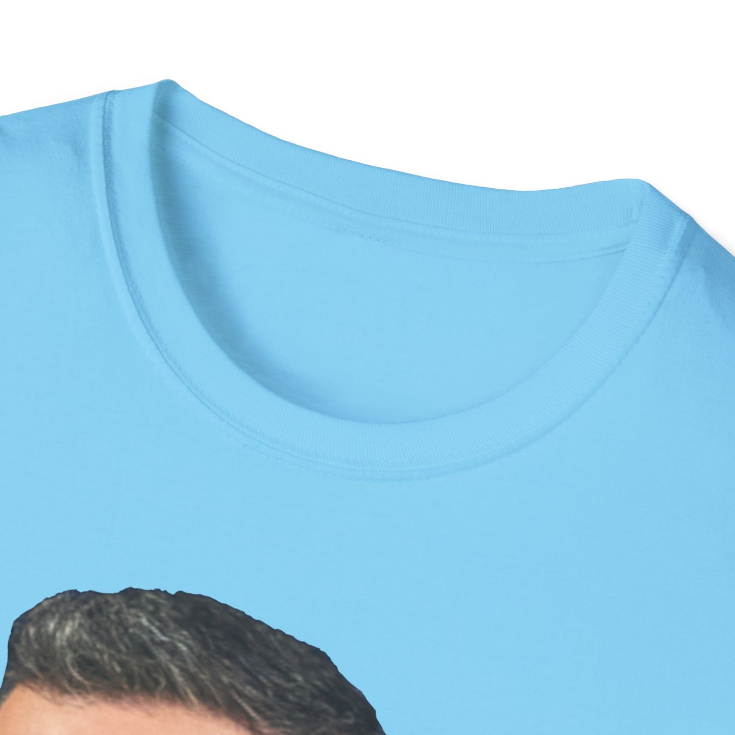 Comedy Is Not a Crime – Silencing It Is – Jimmy Kimmel Tee – Sky Blue