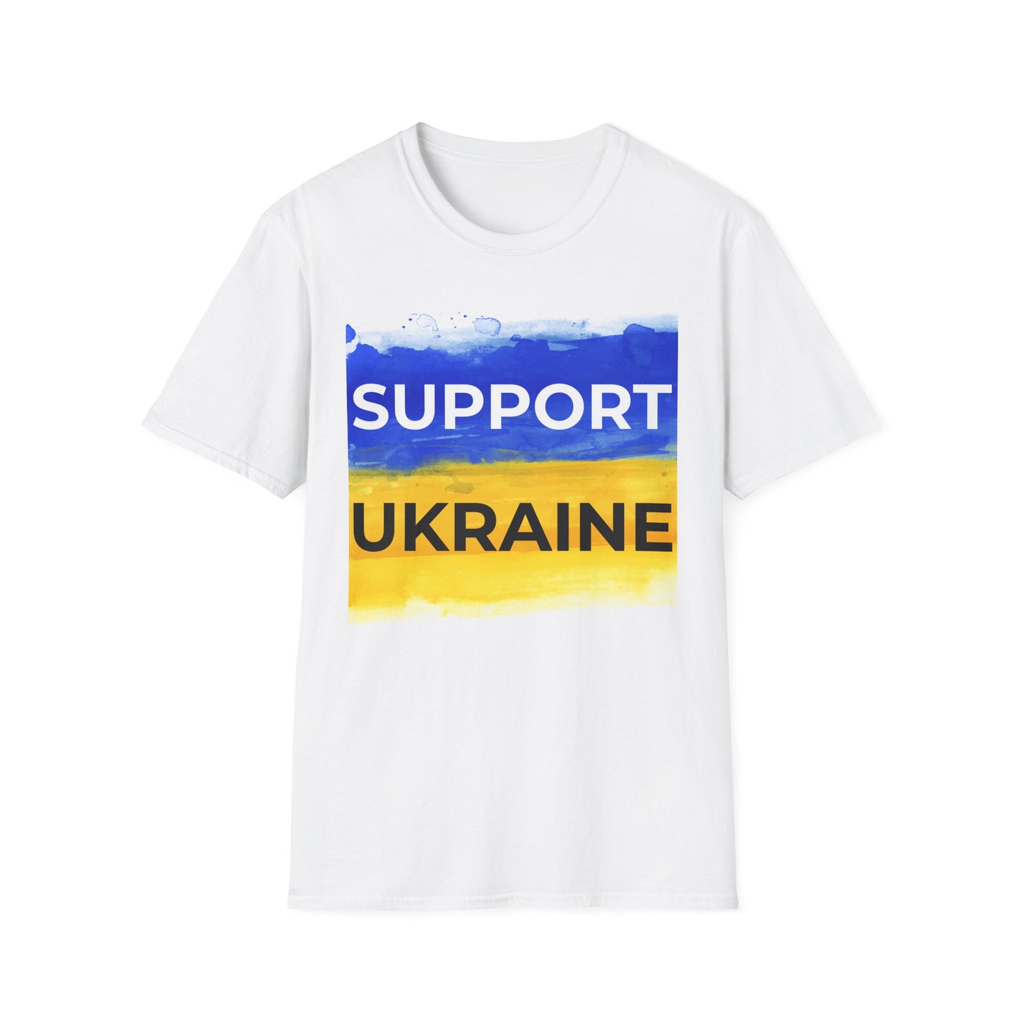 Support Ukraine T-Shirt – Ukrainian Flag Solidarity Tee