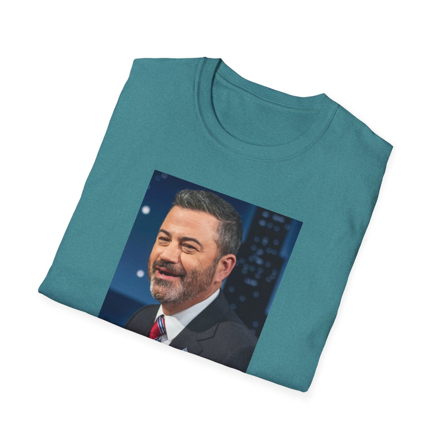 Comedy Is Not a Crime HEATHER GALAPAGOS BLUE – Silencing It Is | Jimmy Kimmel Free Speech T-Shirt