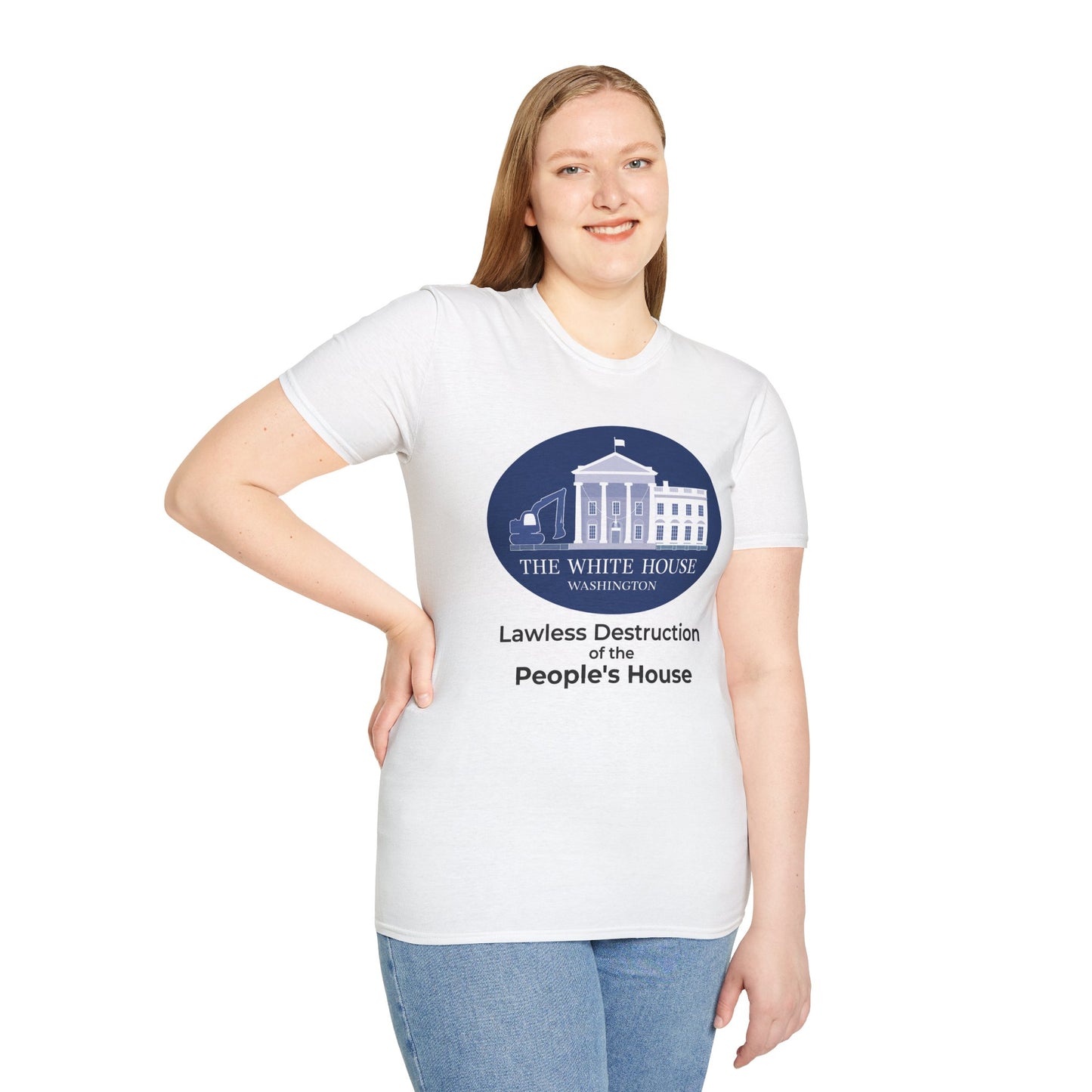 Destruction of American Democracy – People’s House Two-Sided Tee
