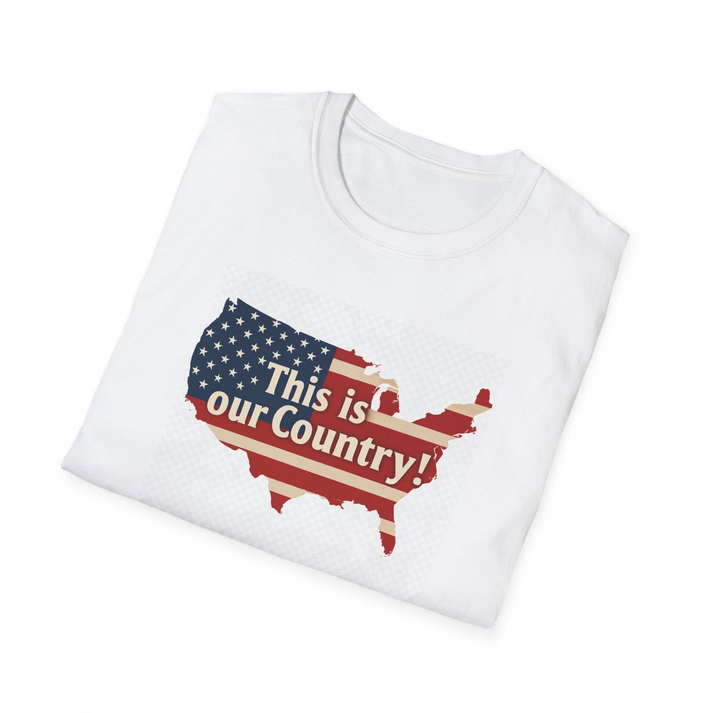 This Is Our Country – No Dictators Two-Sided Political Protest T-Shirt