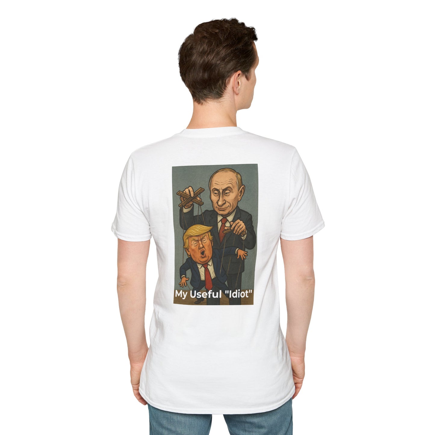 Tested and Controlled T-Shirt | Trump as Putin’s Useful “Idiot” Tee