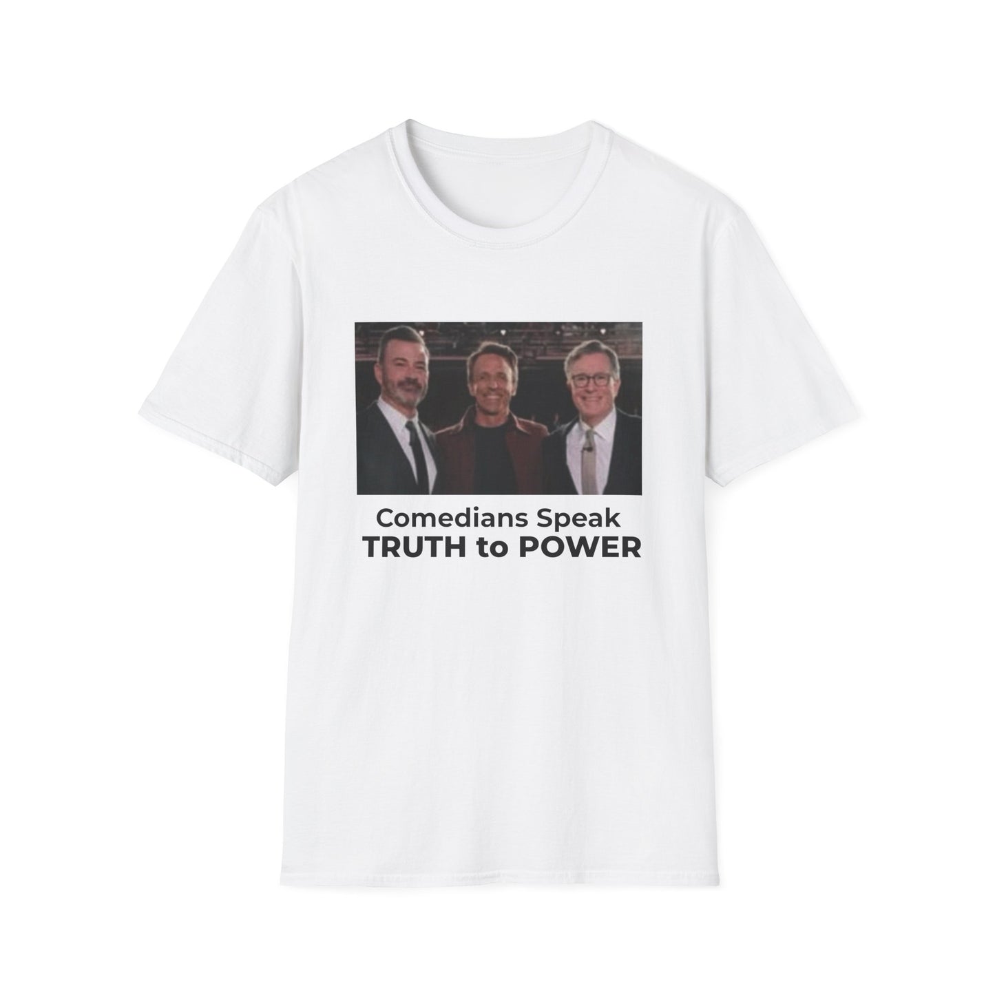 Dictators HATE Comedians – Truth to Power Satire Tee