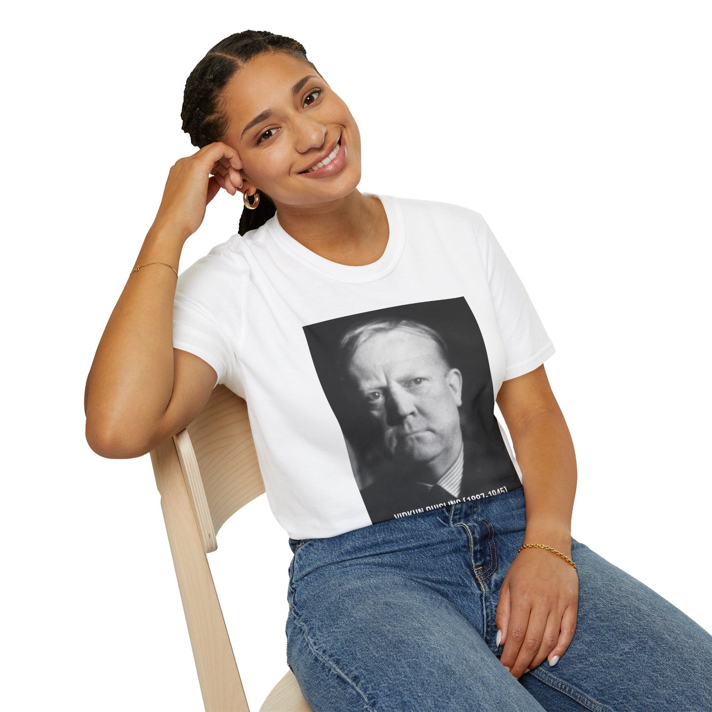 “Don’t Be a Quisling” Anti-Fascism T-Shirt | Defend Democracy Tee