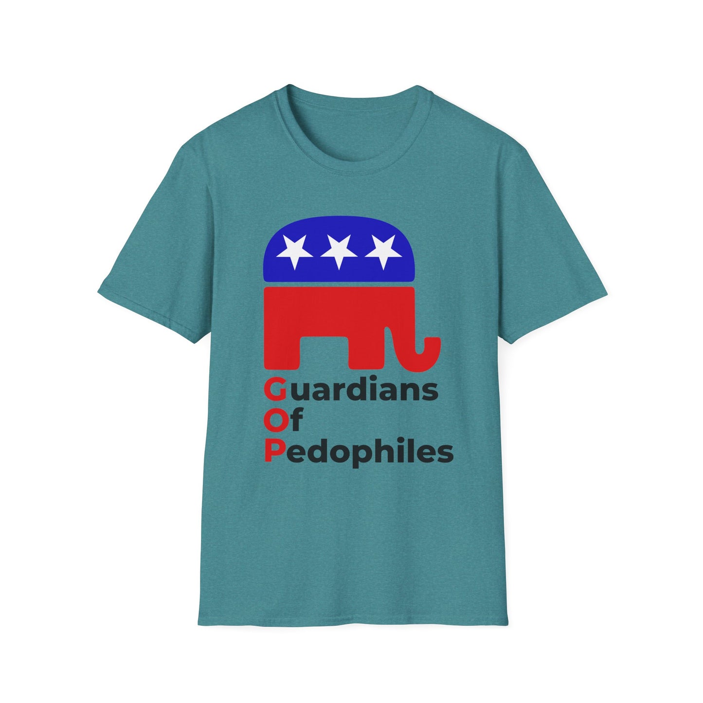 Release the Epstein Files – Truth Over Corruption GALAPAGOS BLUE T-Shirt – Political Accountability Tee