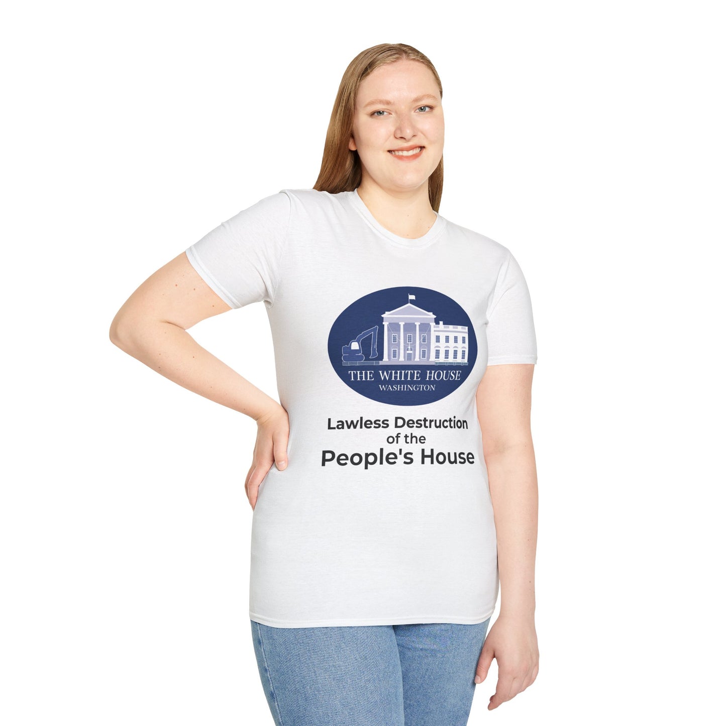 Destruction of American Democracy – People’s House / RESIST Tee