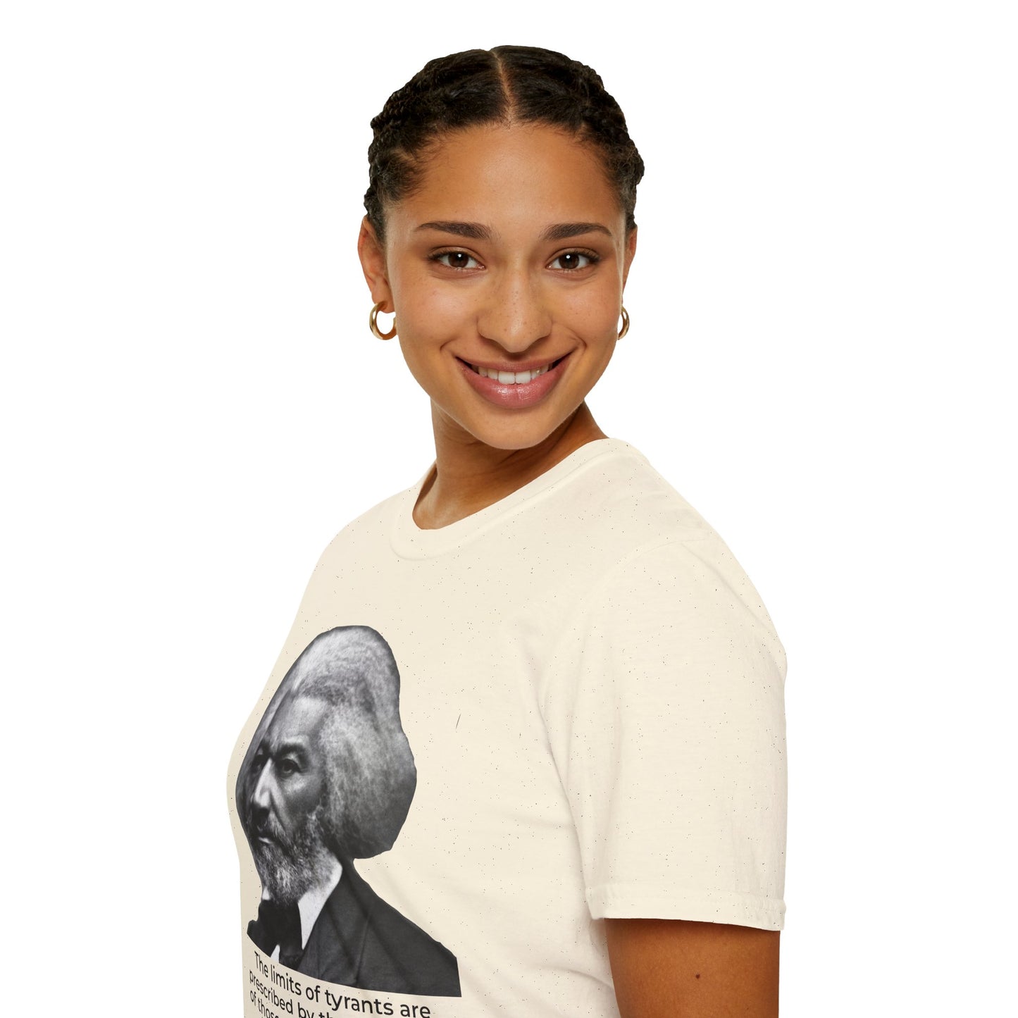 The Limits of Tyrants – Frederick Douglass Quote Tee (Natural)