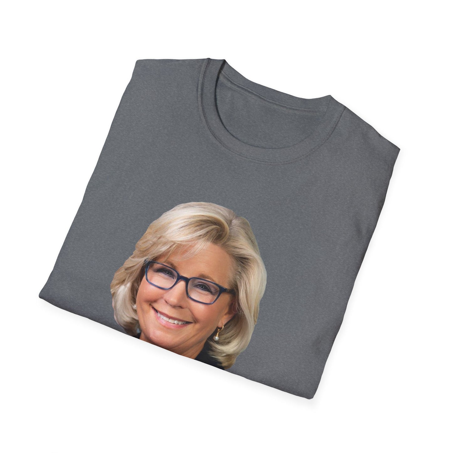 Liz Cheney T-Shirt – Truth Over Trump’s Big Lie Tee – Graphite Heather