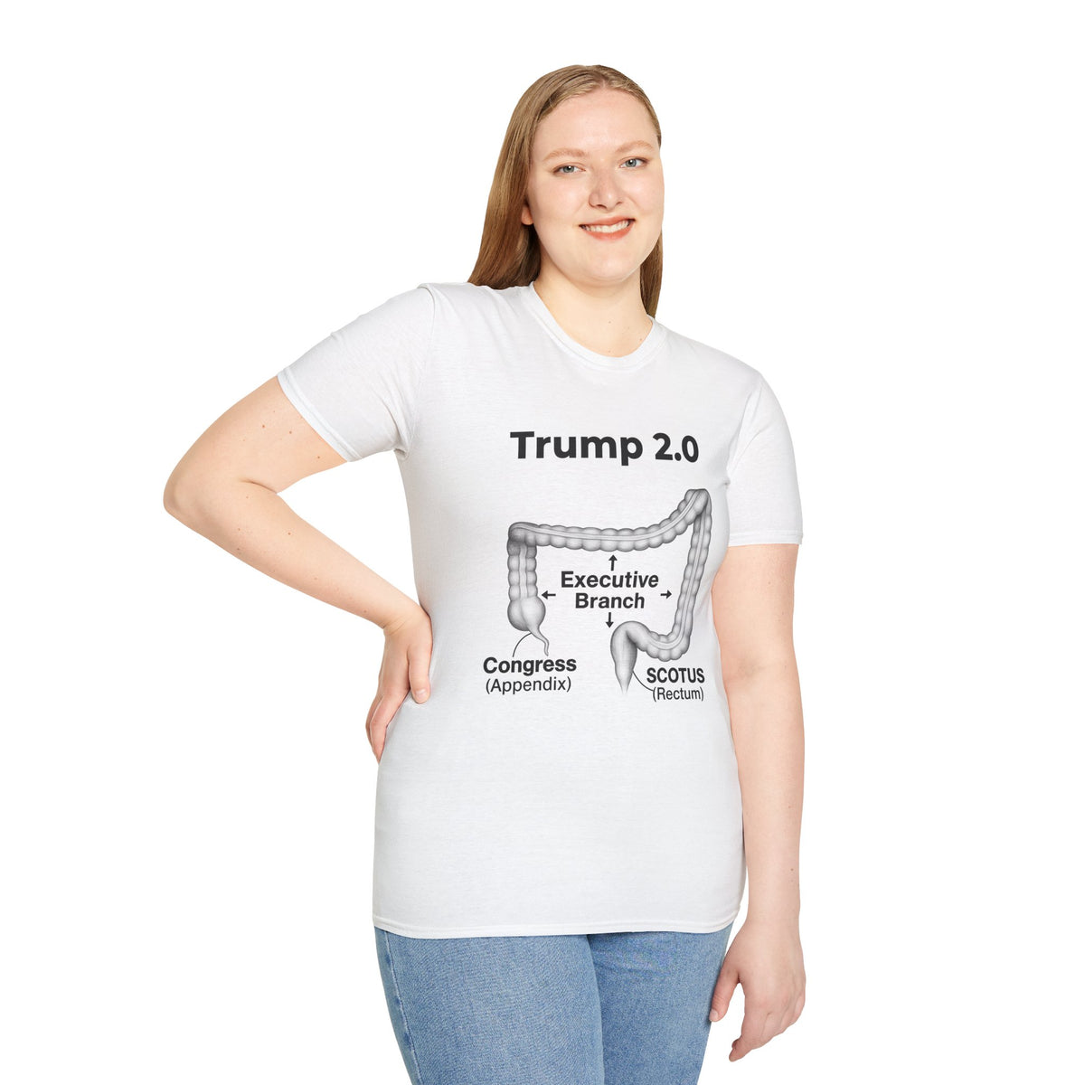 Democracy Protest Shirt – Broken Democracy Political Statement T-Shirt