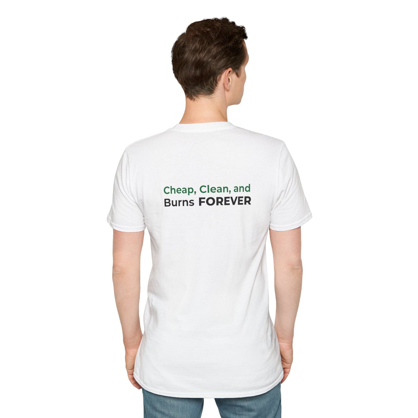 Renewable Energy Shirt – Clean Cheap Burns Forever Sun T-Shirt