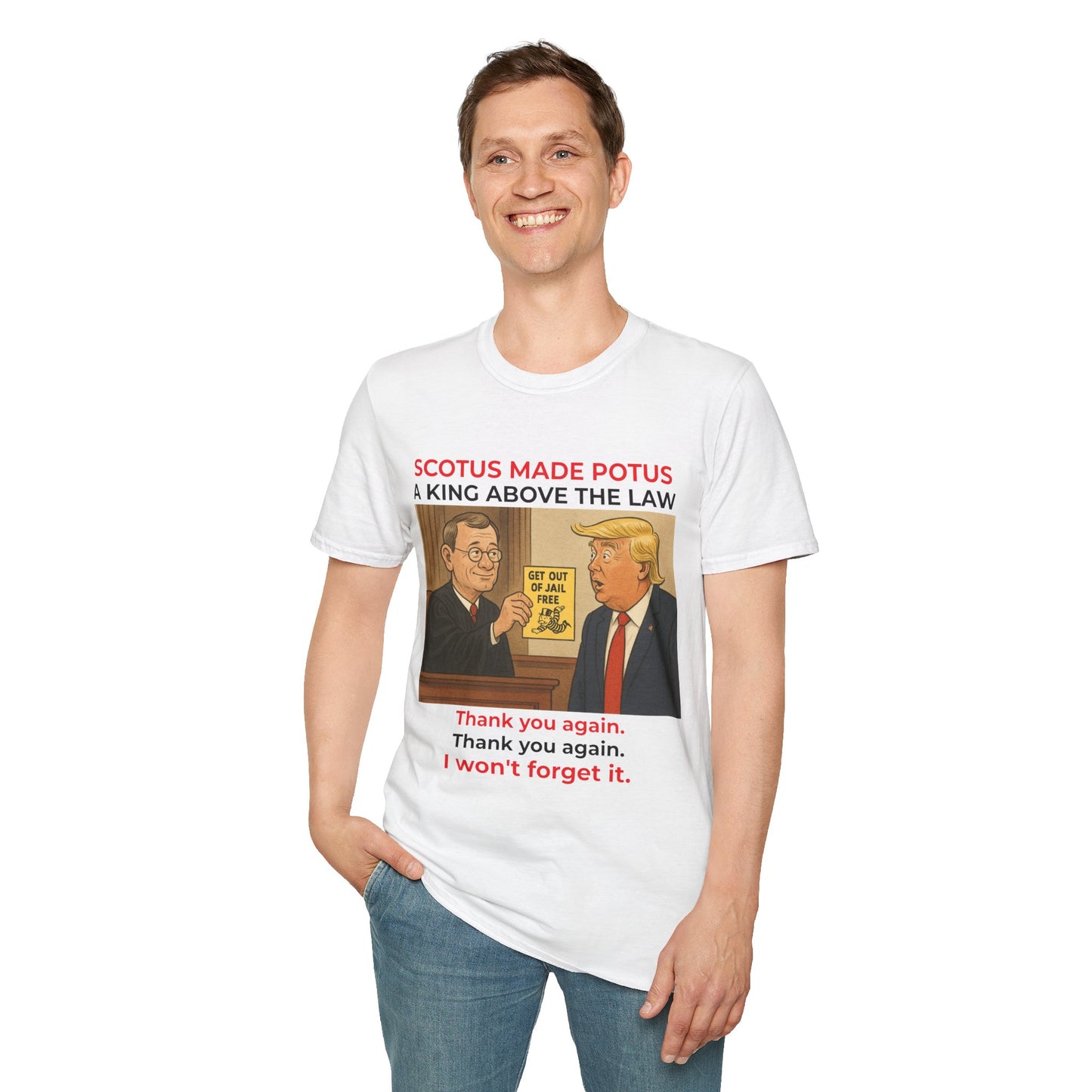 Above the Law – SCOTUS & Trump Political T-Shirt | Demand Judicial Reform