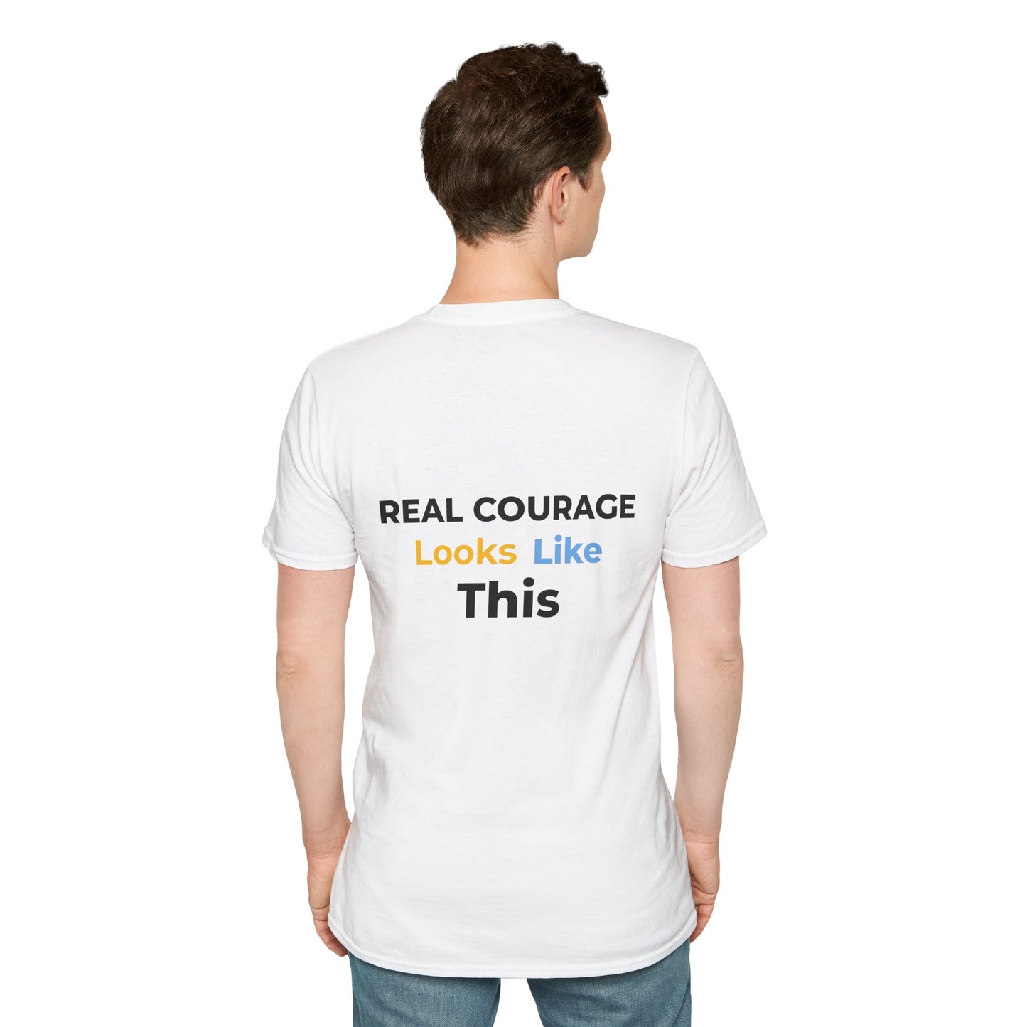 Real Courage – Zelenskyy Tribute T-Shirt