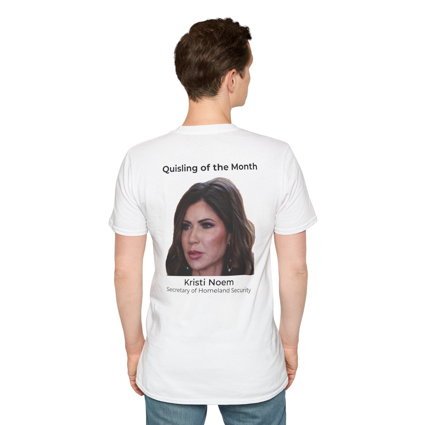 Quisling of the Month (February 2026) T-Shirt – Kristi Norm Accountability Tee
