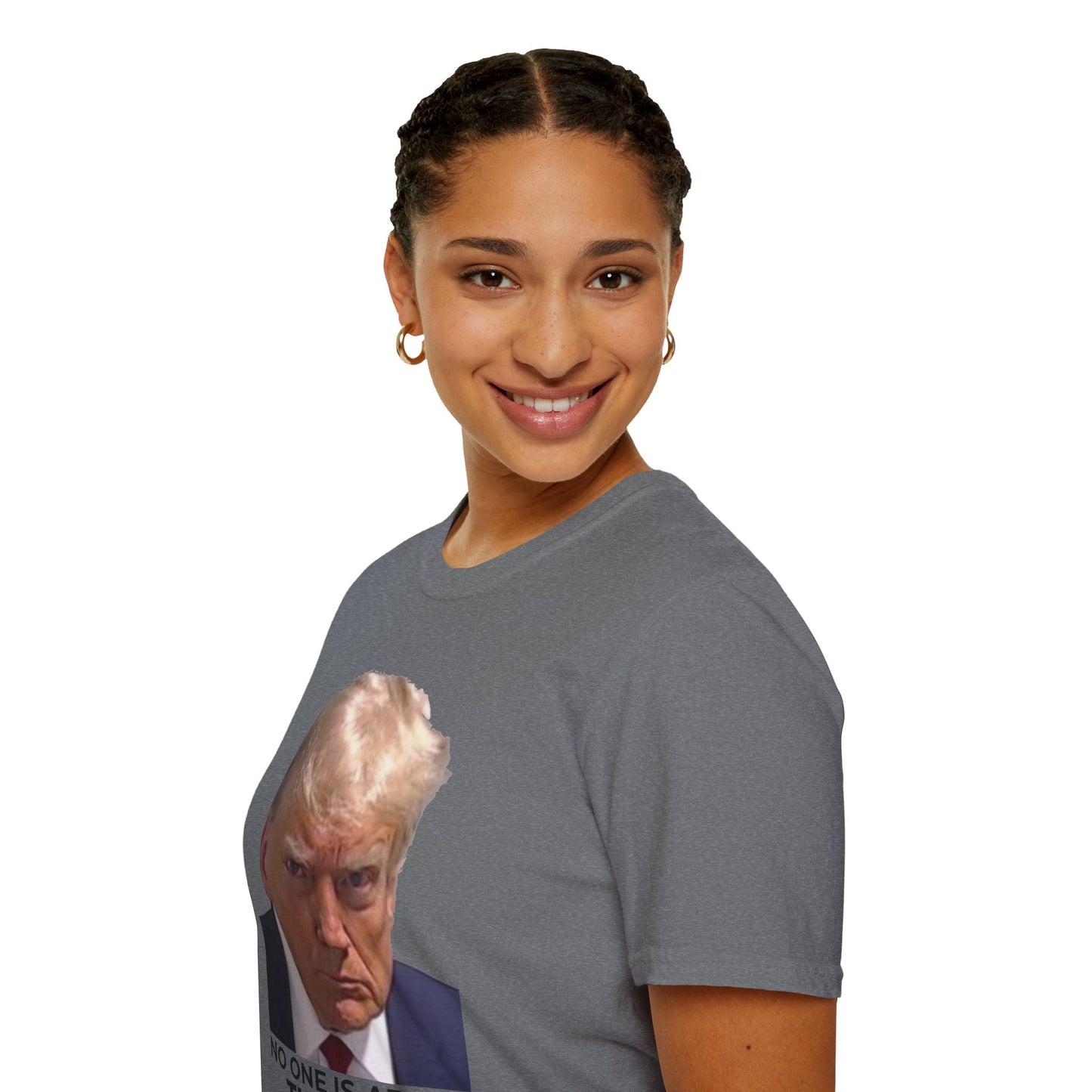 Release All Unredacted Files T-Shirt – Transparency & Rule of Law Protest Tee – Graphite Heather