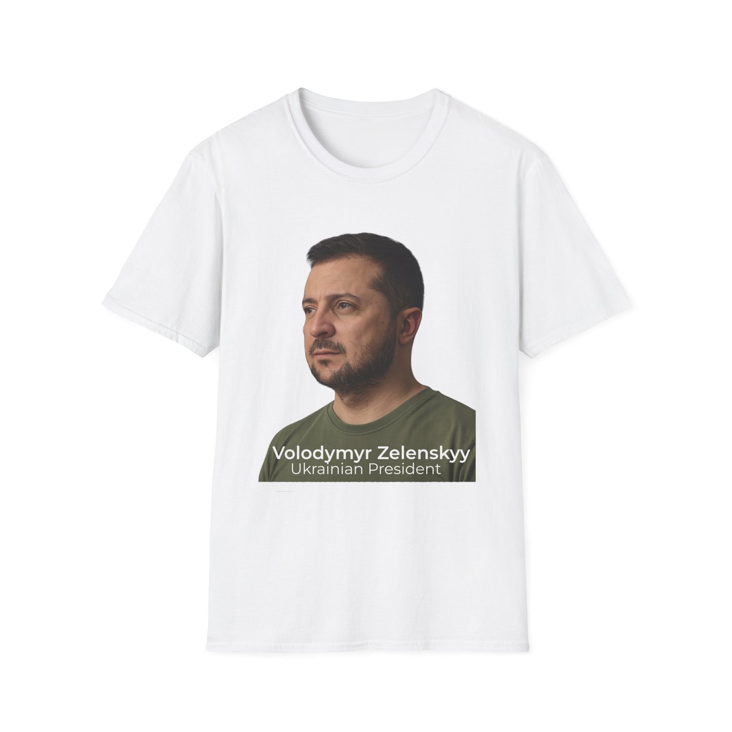 Real Courage – Zelenskyy Tribute T-Shirt | Stand With Ukraine