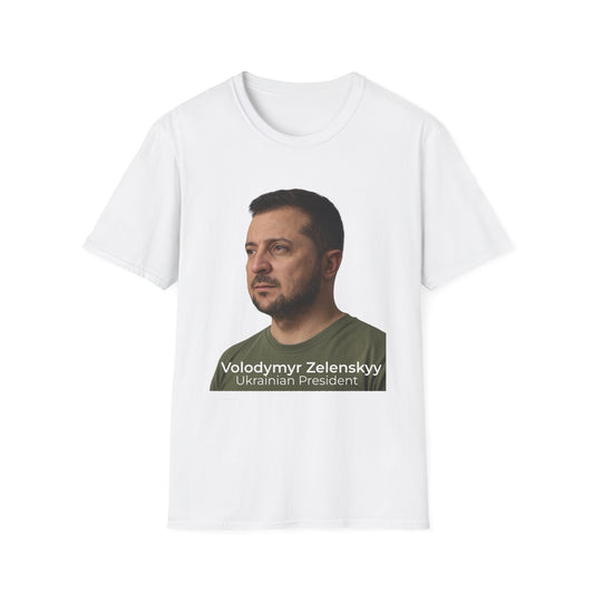 Real Courage – Zelenskyy Tribute T-Shirt | Stand With Ukraine