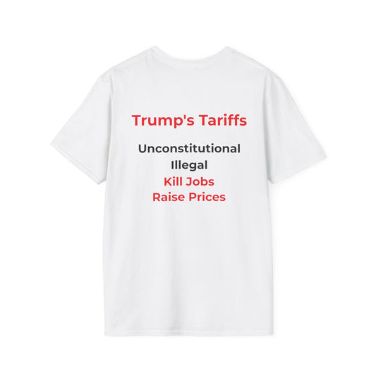 Tariffs Trash American Jobs T-Shirt – Anti-Tariff Protest Tee