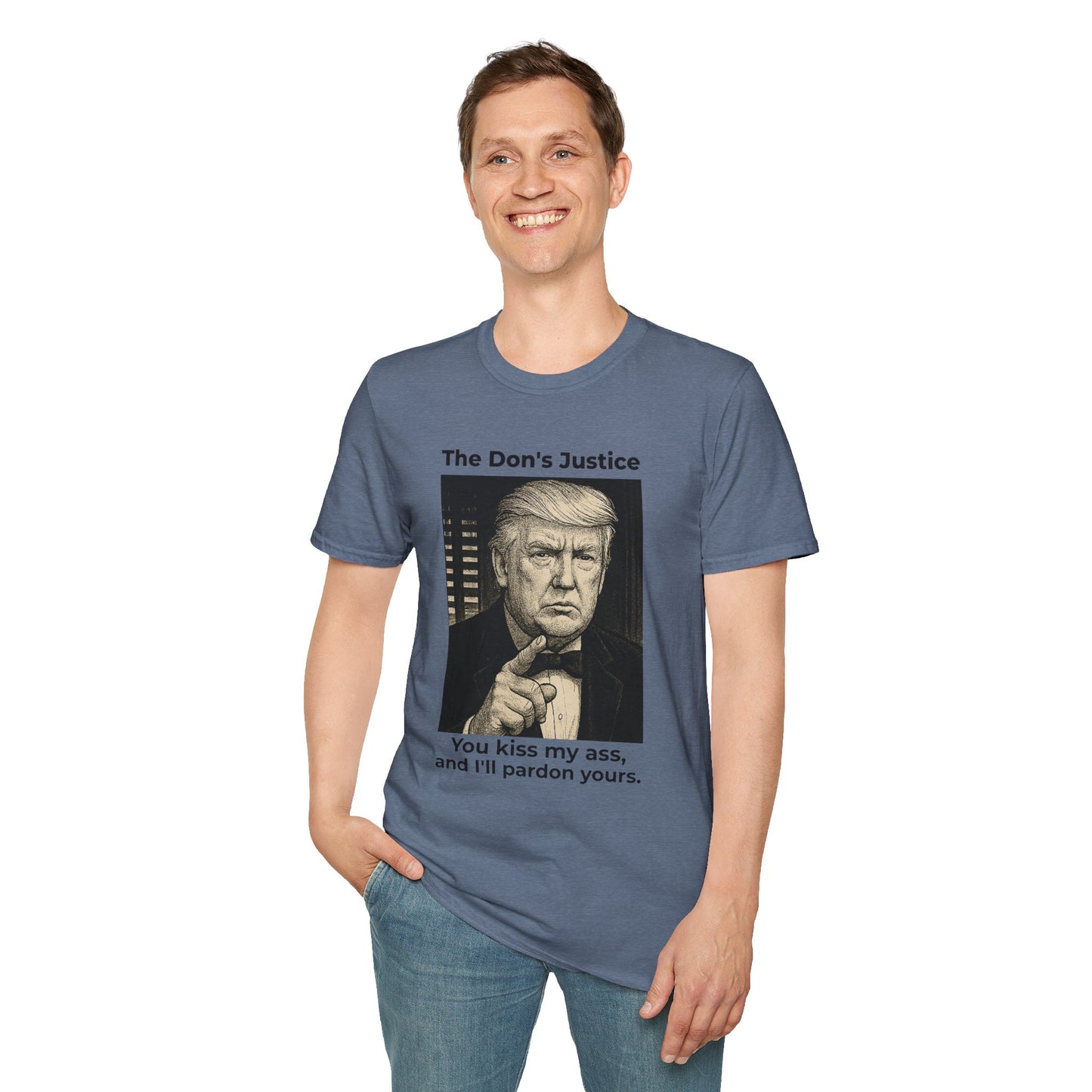 Trump Justice Satire Shirt – Loyalty and Corruption Political Tee