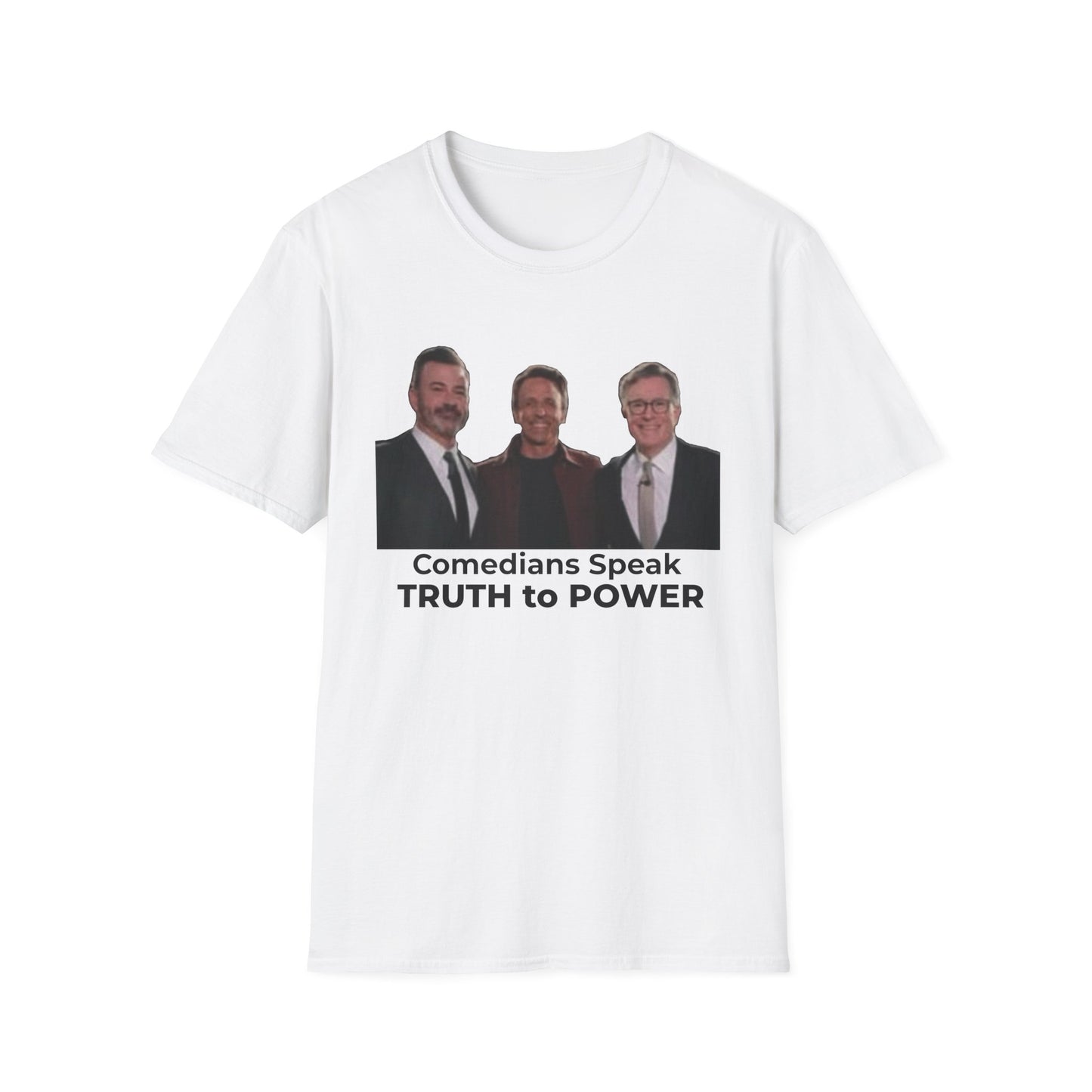 Dictators HATE Comedians – Truth to Power Satire Tee