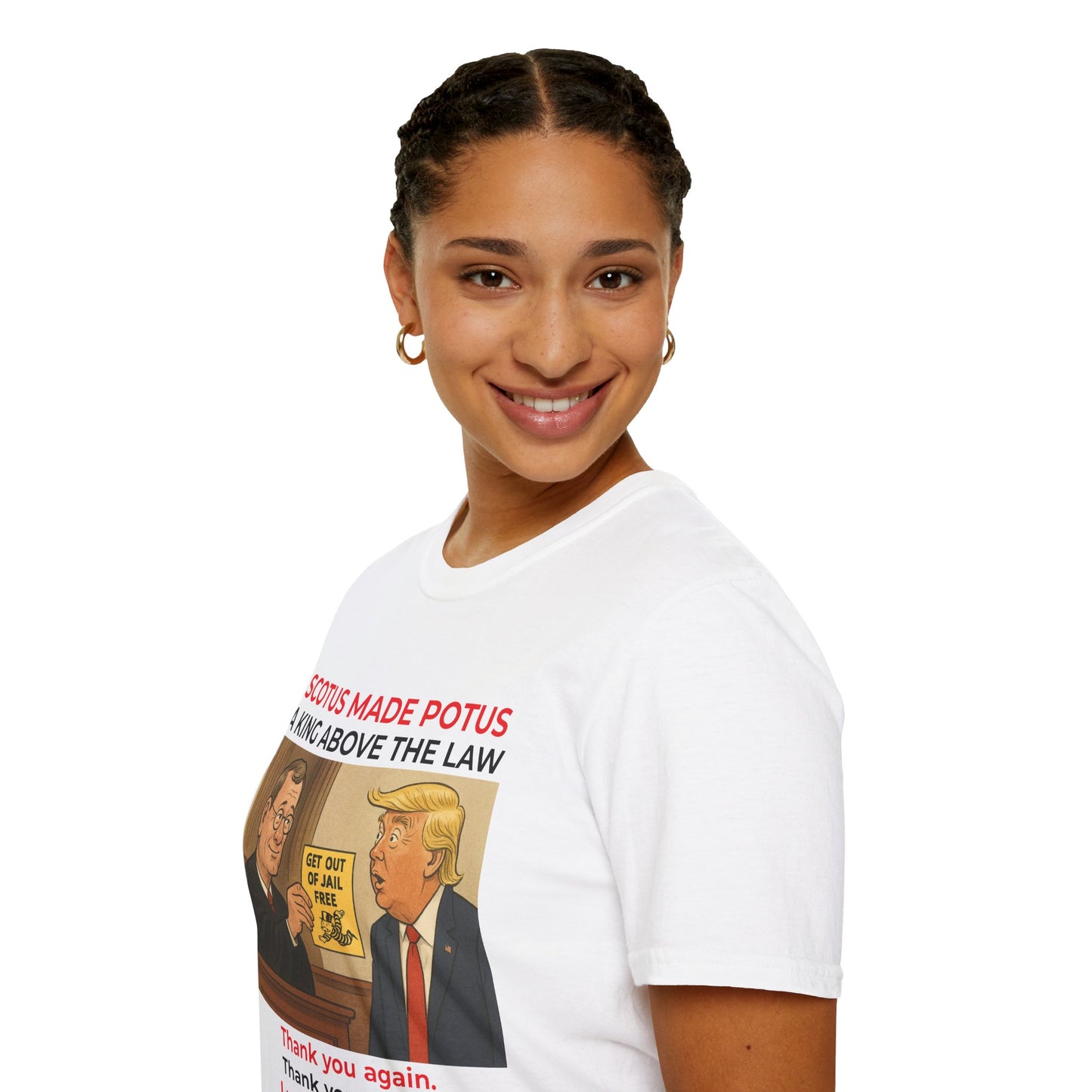 Above the Law – SCOTUS & Trump Political T-Shirt | Demand Judicial Reform