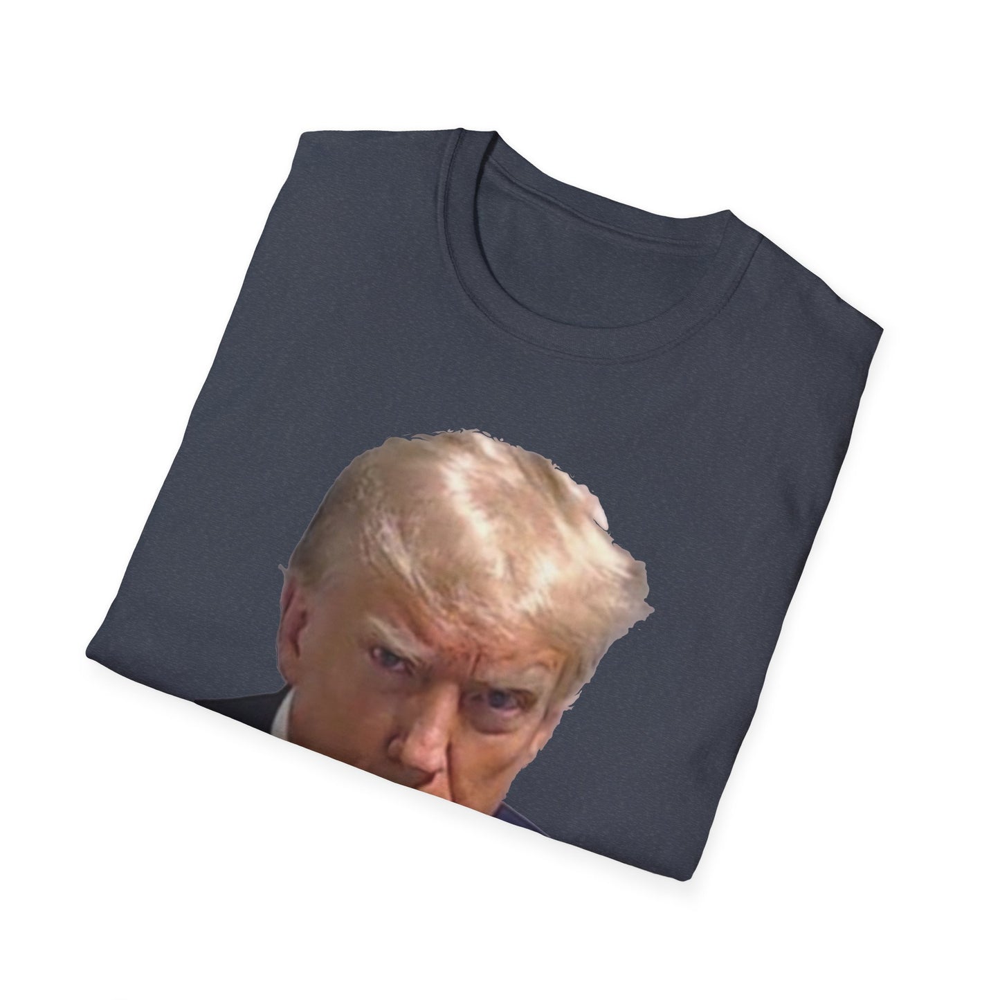 Let’s Make a Deal – Trump vs. Zelenskyy Two-Sided Political Satire Tee – Heather Navy Edition