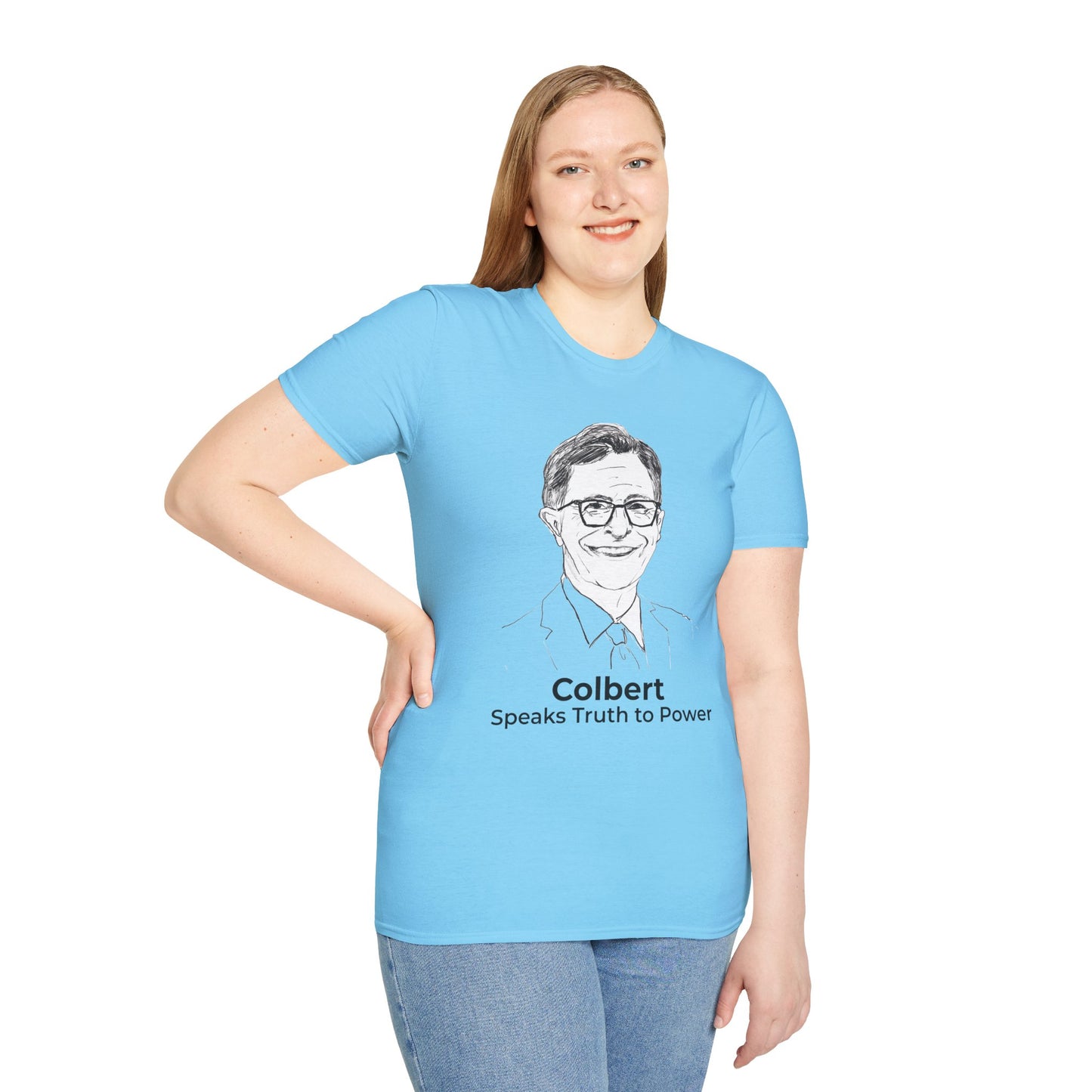 Stephen Colbert Speaks Truth to Power — Sky Blue