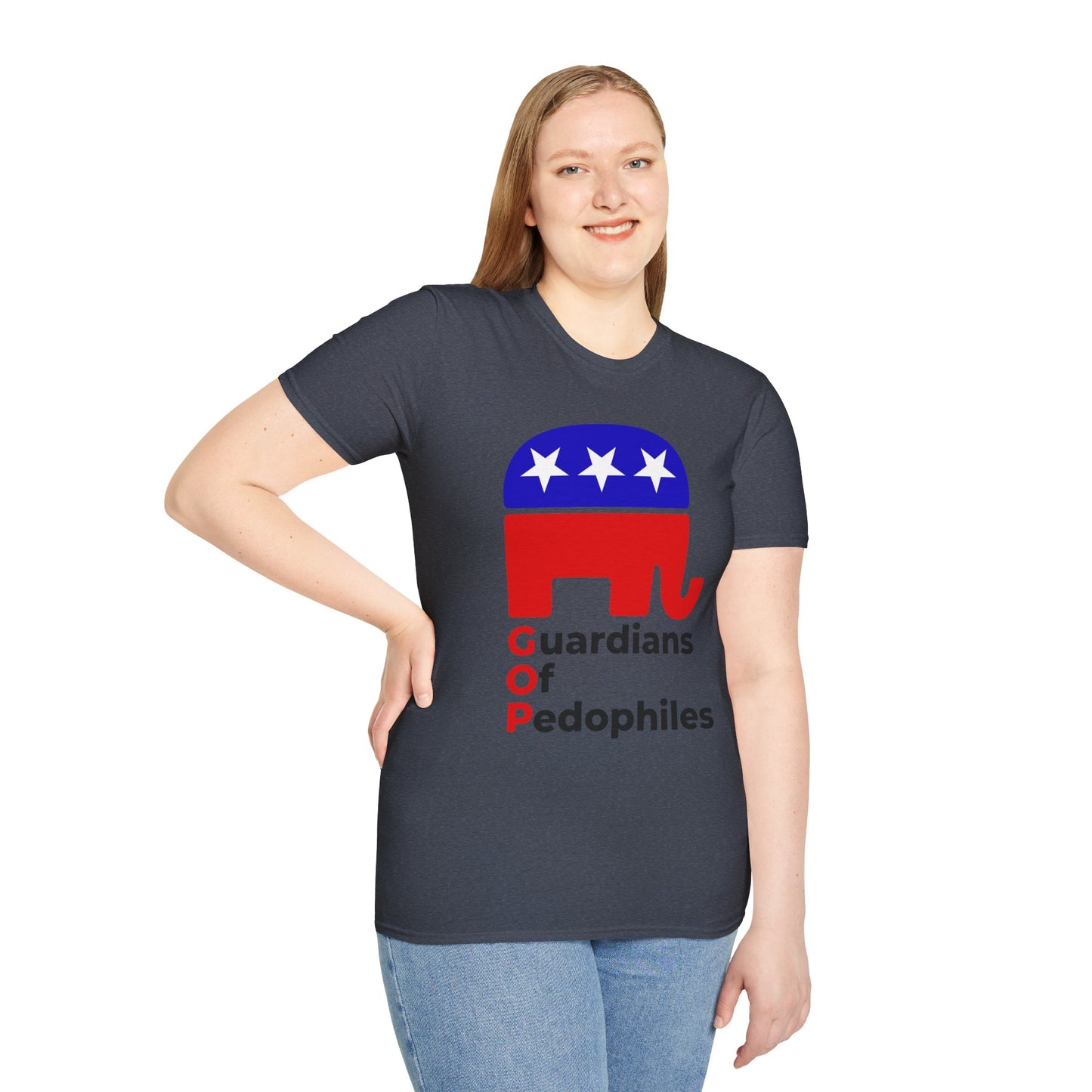 Release the Epstein Files T-Shirt – Truth Over Corruption Protest Tee – Heather Navy