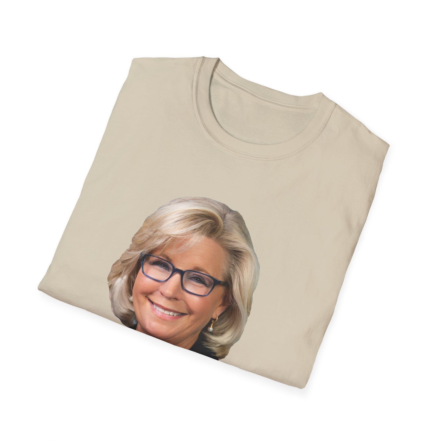 Liz Cheney T-Shirt – Truth Over Trump’s Big Lie Tee – Sand