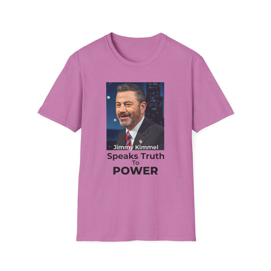 Comedy Is Not a Crime HEATHER RADIANT ORCHID – Silencing It Is | Jimmy Kimmel Free Speech T-Shirt