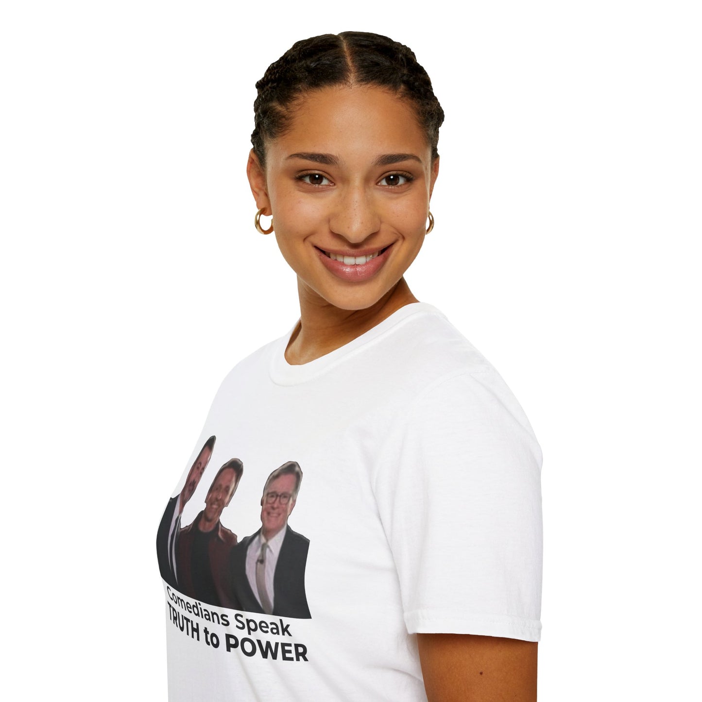 Dictators HATE Comedians – Truth to Power Satire Tee