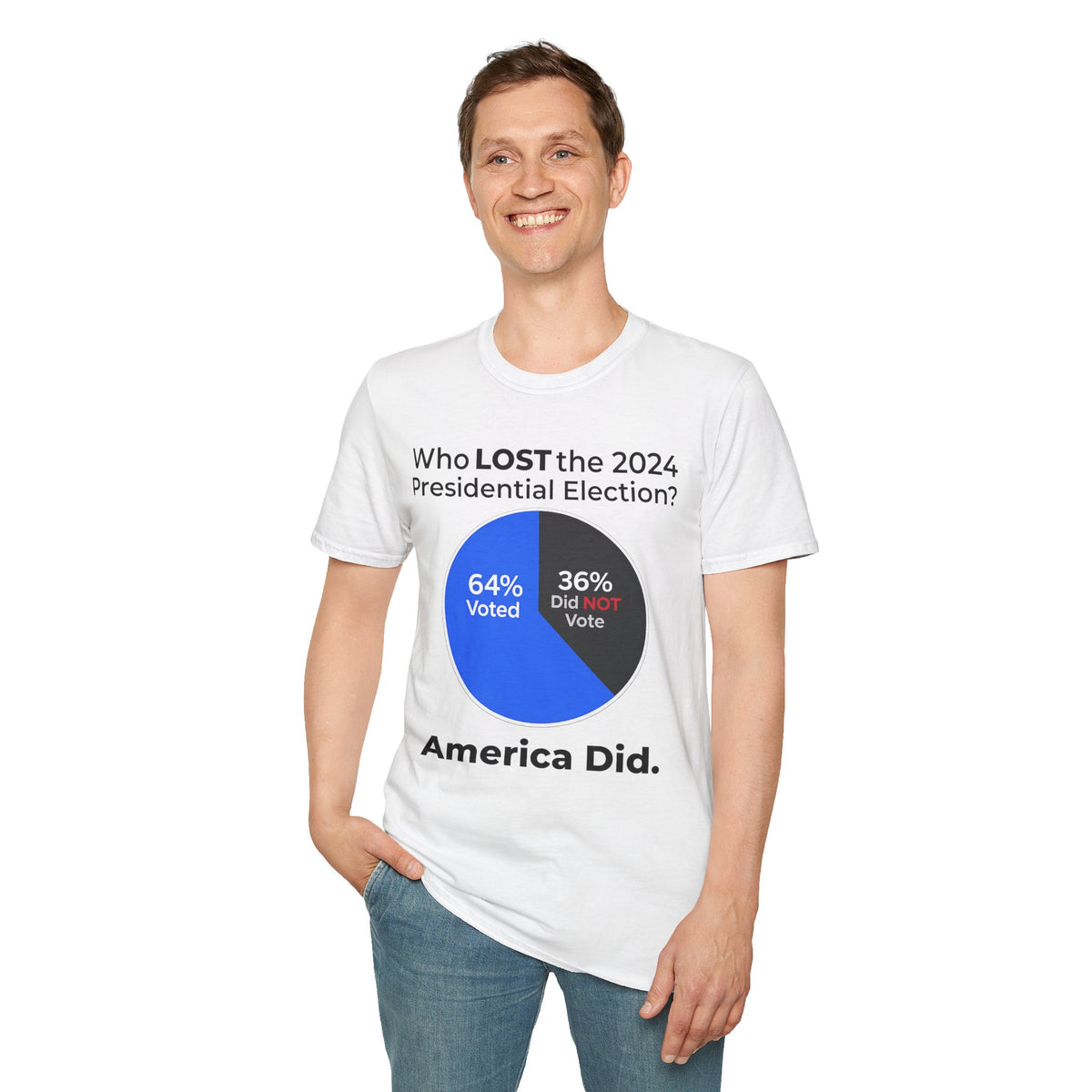 Who Lost the 2024 Presidential Election – America Did Civic Participation T-Shirt