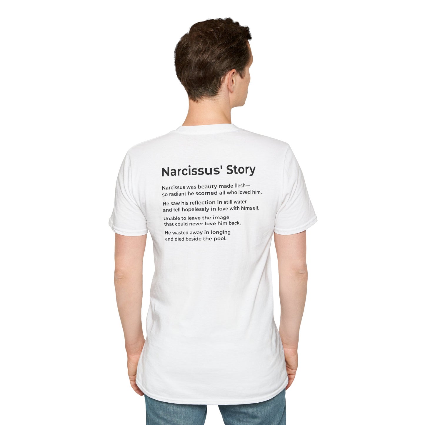 An “Ugly” American & Modern-Day Narcissus T-Shirt