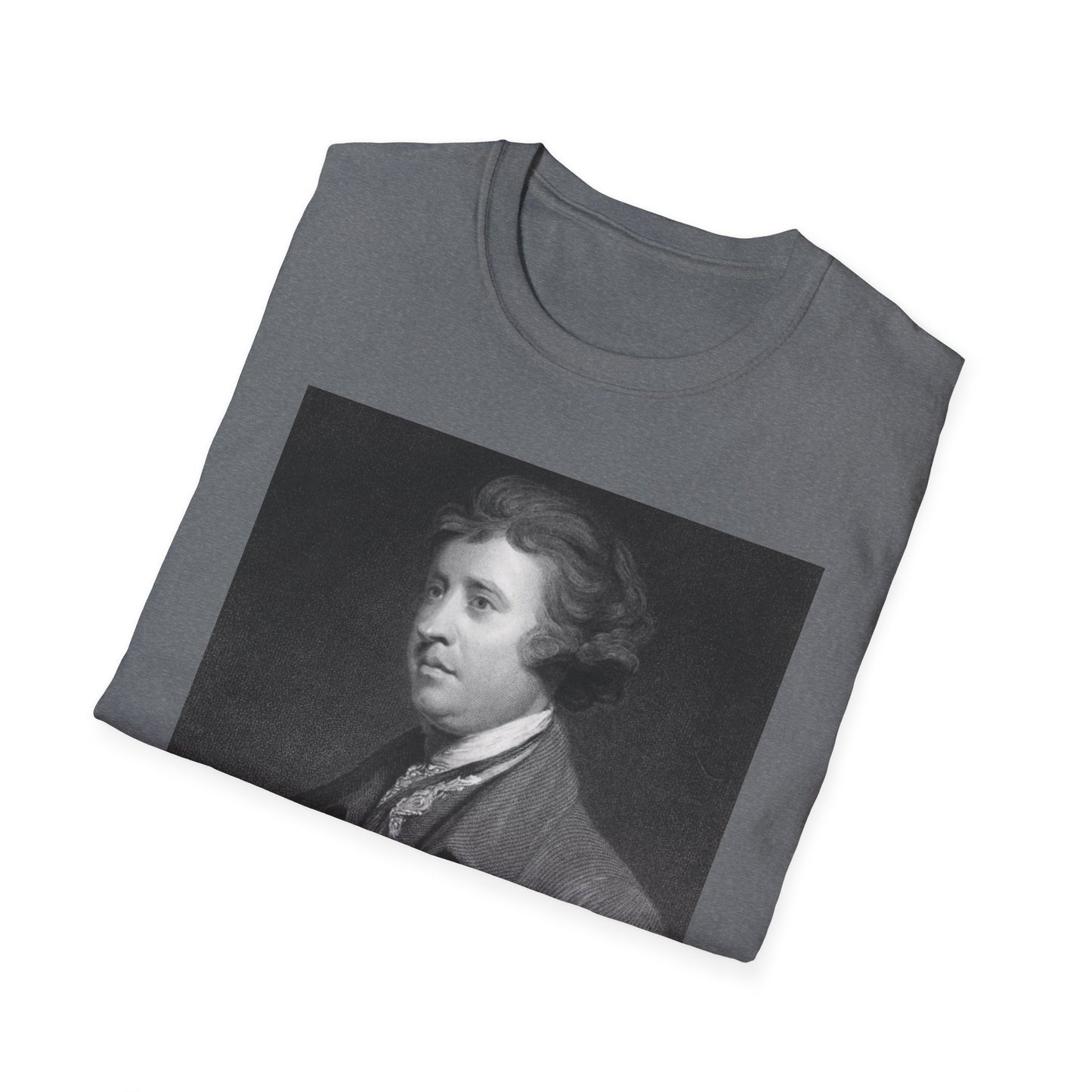 Edmund Burke Quote Tee – The Triumph of Evil Is When Good Men Do Nothing – Graphite Heather
