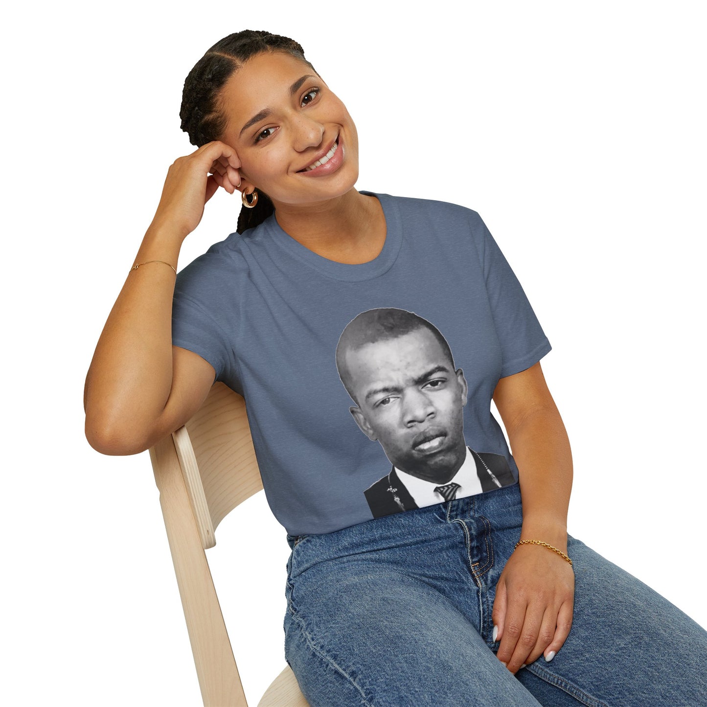 John Lewis Get in Good Trouble Legacy Shirt – Civil Rights Quote Tee – Heather Indigo