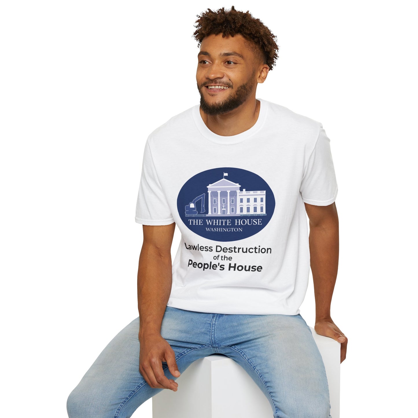 Destruction of American Democracy – People’s House Two-Sided Tee