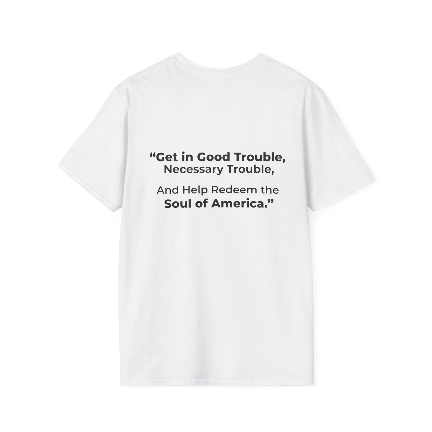 "Get in Good Trouble” John Lewis Legacy T-Shirt – Civil Rights Quote Tee