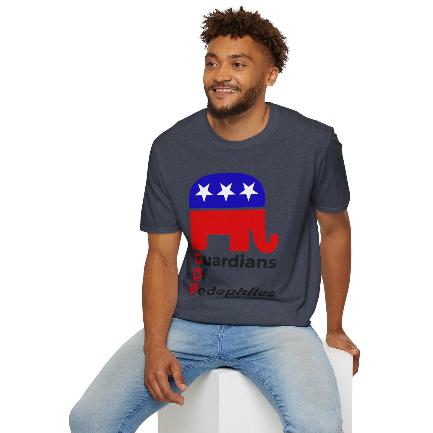Release the Epstein Files T-Shirt – Truth Over Corruption Protest Tee – Heather Navy