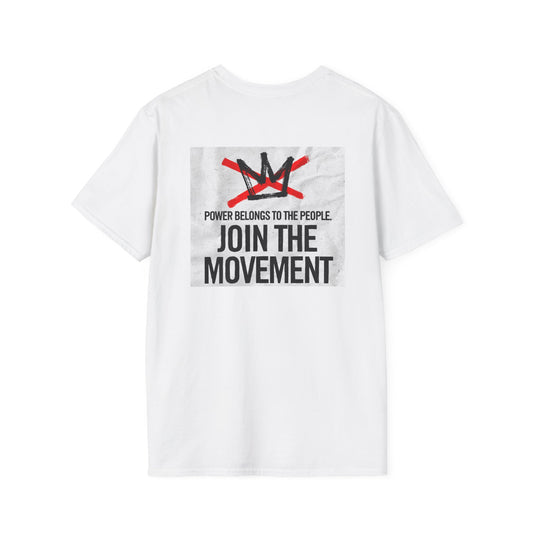 Antidote to Despair – No Kings Join the Movement Two-Sided Tee