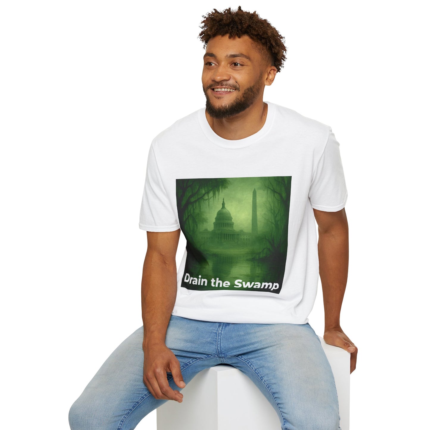 Drain the Swamp – Hypocrisy Tee–Front Design Only